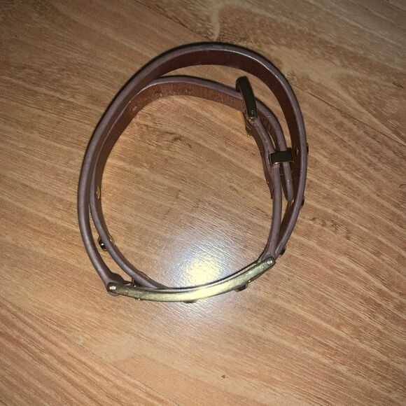 MICHAEL KORS Brown and Gold Wrap Bracelet MICHAEL KORS Brown and Gold Bracelet - Picture 6 of 6